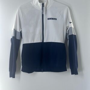 NFL Navy and White Team Apparel Nike Jacket